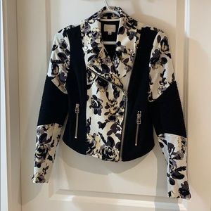 Wilfred Floral Moto Jacket